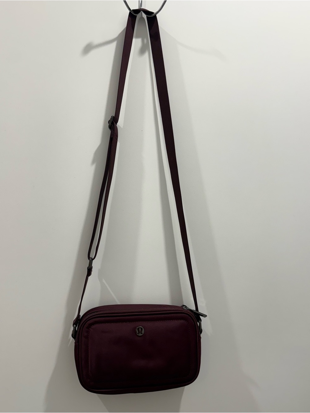 Lululemon Maroon Crossbody Shoulder Bag - Compact Everyday Carry